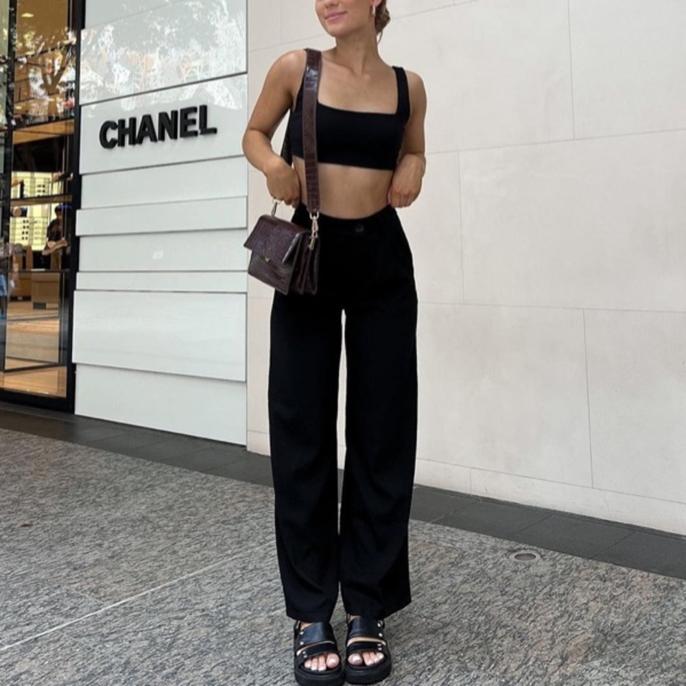 Princess Polly Huxley Set Black